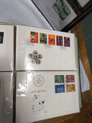 Briefmarken postfrisch Liechtenstein + Ertragsbriefe LI und CH Bild 7