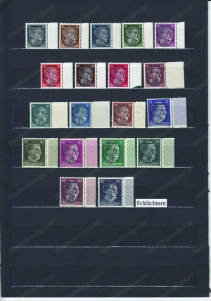 Briefmarkensammlung EU Lokalausgaben Postfrisch Bild 2