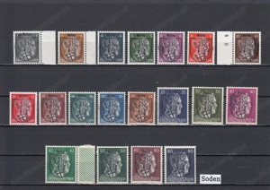 Briefmarkensammlung EU Lokalausgaben Postfrisch Bild 6