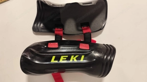 Leki Schienbeinschutz Worldcup Pro Junior, schwarz