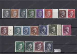 Briefmarkensammlung EU Lokalausgaben Postfrisch Bild 8