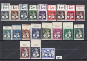 Briefmarkensammlung EU Lokalausgaben Postfrisch Bild 9