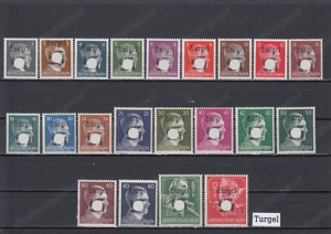 Briefmarkensammlung EU Lokalausgaben Postfrisch Bild 2