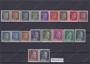 Briefmarkensammlung EU Lokalausgaben Postfrisch Bild 5