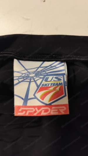 Spyder Protektorenjacke Junior, Größe M in Schwarz mit Reißverschluss Bild 2