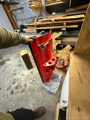 Honda F560, Zugmaulschlepper mit Schneeschild Bild 4