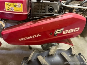 Honda F560, Zugmaulschlepper mit Schneeschild Bild 3