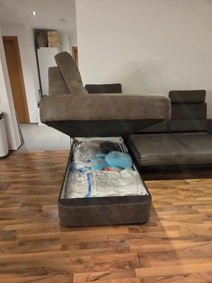 Ecksofa mit Schlaffunktion