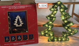 Weihnachten Beleuchtung Tanne Nikolo... Bild 5