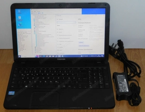 Laptop Toshiba Satellite 855 15,6" - 250GB SSD - 8GB RAM - Windows 11 - Topzustand !