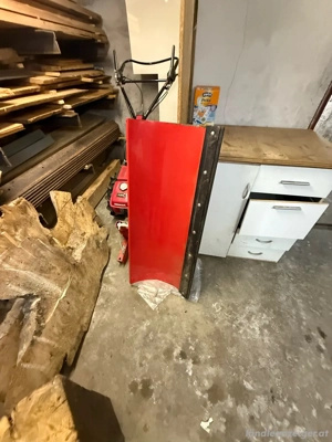 Honda F560, Zugmaulschlepper mit Schneeschild Bild 9