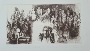 Fritsch Herbert - Radierung Bild 2