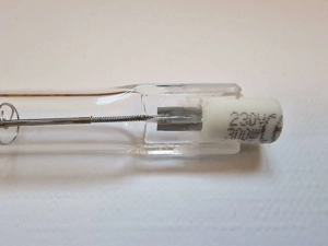 5 Stück: 285 mm R7s 300 Watt Infrarot Halogenlampe für Sauna & Heizung Bild 4