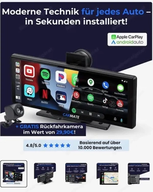 Display für Auto - Touch Screen - Bluetooth Bild 5