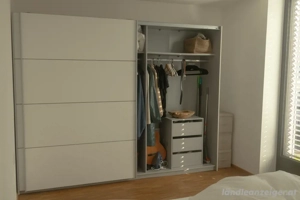 Großer IKEA Kleiderschrank   Top Zustand   mit Kommode inklusive! Bild 2