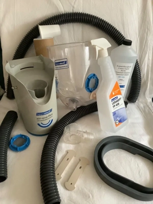 Hippomed AirOne Flex Ultraschall Vernebler Pferd inkl. Warmblutmaske und Starter Bild 2