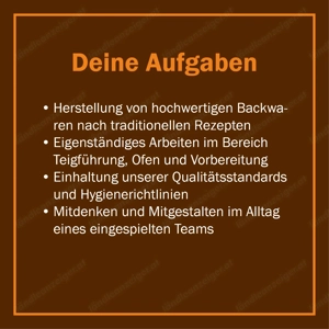 Bäcker in Liechtenstein gesucht, Wochenende frei! Bild 2