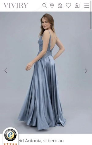 Viviry Ballkleid blau Bild 6