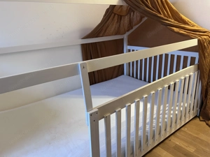 Kinder- Hausbett 120x90 cm zu verschenken  Bild 2
