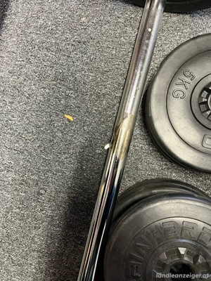 Hantelbank mit Zubehör Bild 4