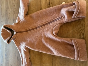 Disana Woolwalk Zipp Overall in Gr.: 50 56 in altrosa 