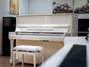 Sehr schönes Berdux Klavier in weiß poliert! Kostenlose Lieferung in ganz Vorarlberg(*) Bild 7