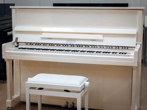 Sehr schönes Berdux Klavier in weiß poliert! Kostenlose Lieferung in ganz Vorarlberg(*) Bild 2