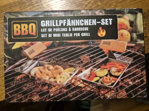 Neues Grillpfännchen Set zu verkaufen Bild 2