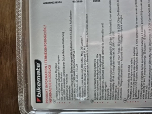 LED-Fahhradlicht Originalverpackt mit Akku Bild 4