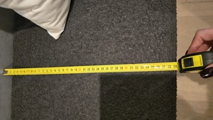 Hockerbank mit Stauraum in Metall Textil Truhenbank Sitzbank Bild 8