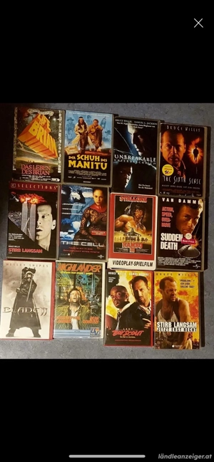 18 Video Kasetten