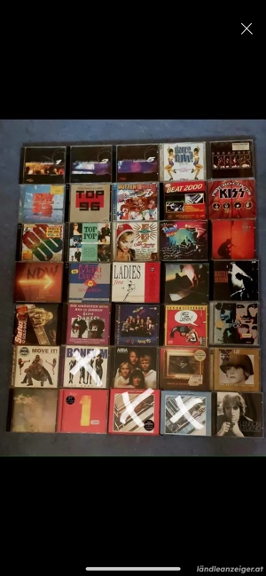 56 diverse CD's