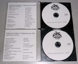 Stadtmusik Feldkirch (Peter Efferl) Frühjahrskonzerte 2009 + 2010 auf CD Bild 2