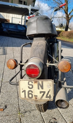 MZ 150 1 (Bj. 1970)   Restaurationsprojekt   Bastlerfahrzeug   Ersatzteilträger Bild 4