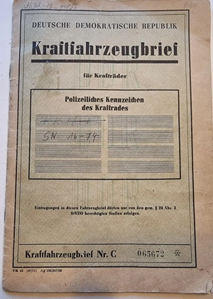 MZ 150 1 (Bj. 1970)   Restaurationsprojekt   Bastlerfahrzeug   Ersatzteilträger Bild 6