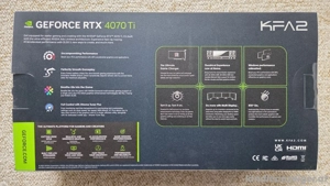 KFA2 GeForce RTX 4070 Ti EX Gamer 1-Click OC 12GB Grafikkarte Bild 3