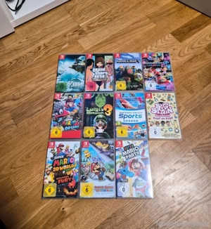 Nintendo Switch Oled + Pro Controller +11 Spiele+Tasche+Box Bild 5