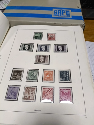 Briefmarken Österreich postfrisch "Safe-Album" Bild 2