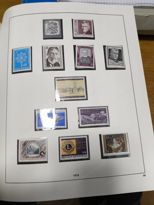 Briefmarken Österreich postfrisch "Safe-Album" Bild 4