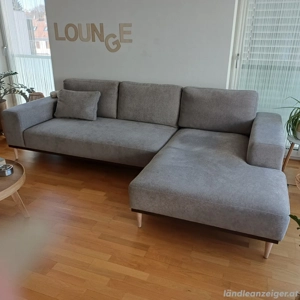 andas ecksofa  farbe - taupe.2.80  170 meter Bild 2