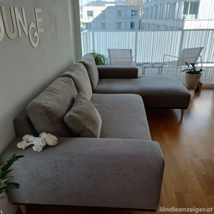 andas ecksofa  farbe - taupe.2.80  170 meter Bild 4