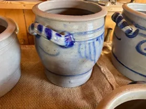 Schmalztöpfe, Steingut Bild 4