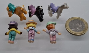 Bluebird Polly Pocket 1990 Happy Horses 3er Set vollständig Bild 2