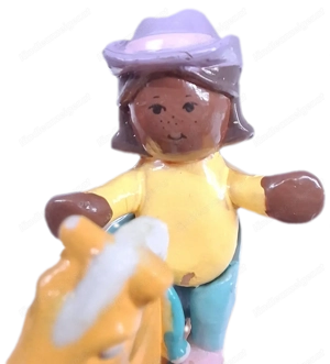 Bluebird Polly Pocket 1990 Happy Horses 3er Set vollständig Bild 7