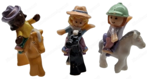 Bluebird Polly Pocket 1990 Happy Horses 3er Set vollständig Bild 9