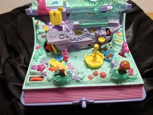 Polly Pocket Bluebird Vintage Large Book Sparkling Mermaid Adventure 1995 Bild 6