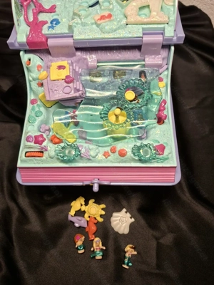 Polly Pocket Bluebird Vintage Large Book Sparkling Mermaid Adventure 1995 Bild 4