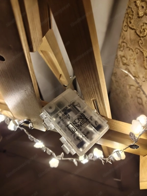 Eine kurze LED Lichterkette, Rosen Bild 4