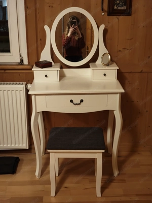 Schminktisch mit Spiegel  Bild 3