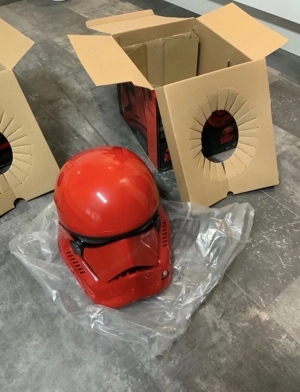 ovp Star Wars Helm 1:1 original Stormtrooper Hasbro deko oder tragbar pop art skulptur  Bild 9